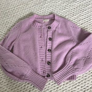 For Love & Lemons pink cardigan